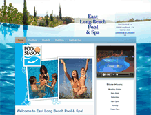 Tablet Screenshot of eastlongbeachpoolandspa.com